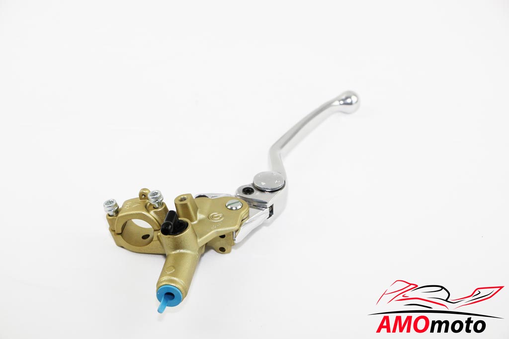 Brembo PSC13 Kupplungspumpe gold mit verstellbarem Hebel Brembo PSC13 Kupplungspumpe gold mit verstellbarem Hebel