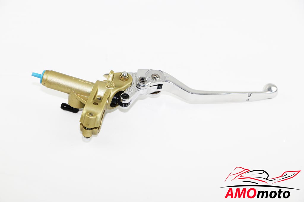 Brembo PSC13 Kupplungspumpe gold mit verstellbarem Hebel Brembo PSC13 Kupplungspumpe gold mit verstellbarem Hebel