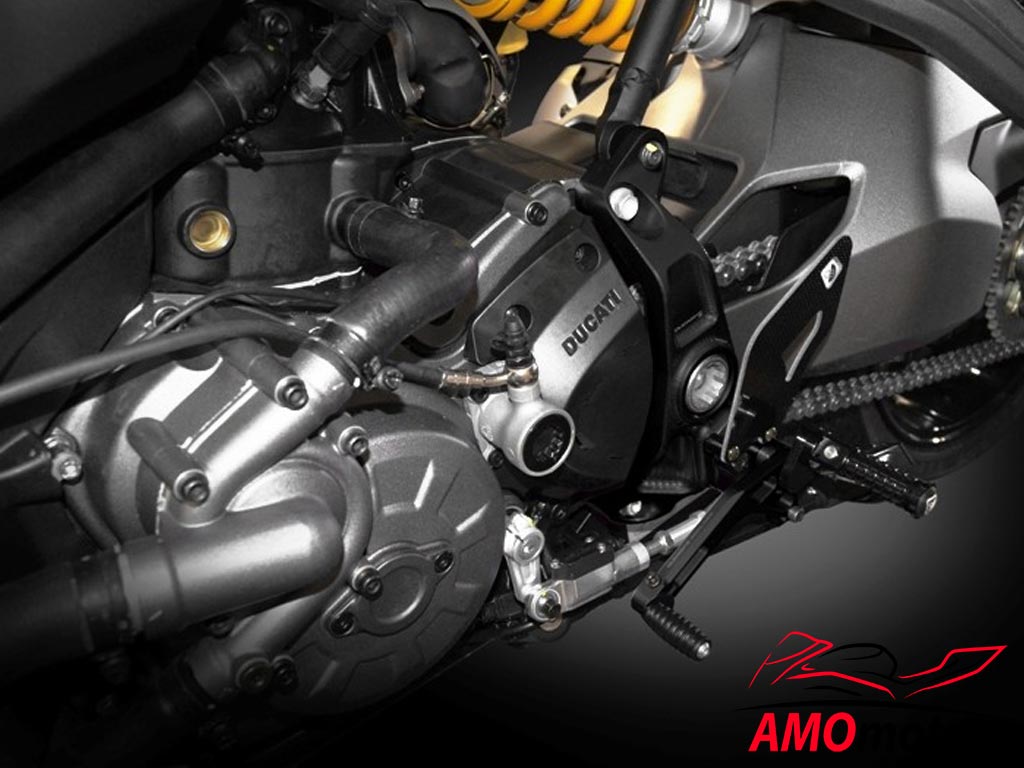 Ducabike PRM12R01 Monster 1200R einstellbare Fußrastenanlage Ducabike PRM12R01 Monster 1200R einstellbare Fußrastenanlage