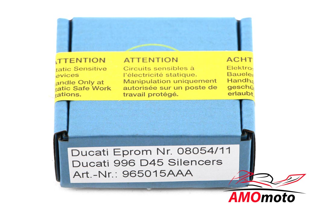 Ducati 996 Biposto 45 mm Schalldämpfer Eprom Nr. 08054/11 965015AAA 