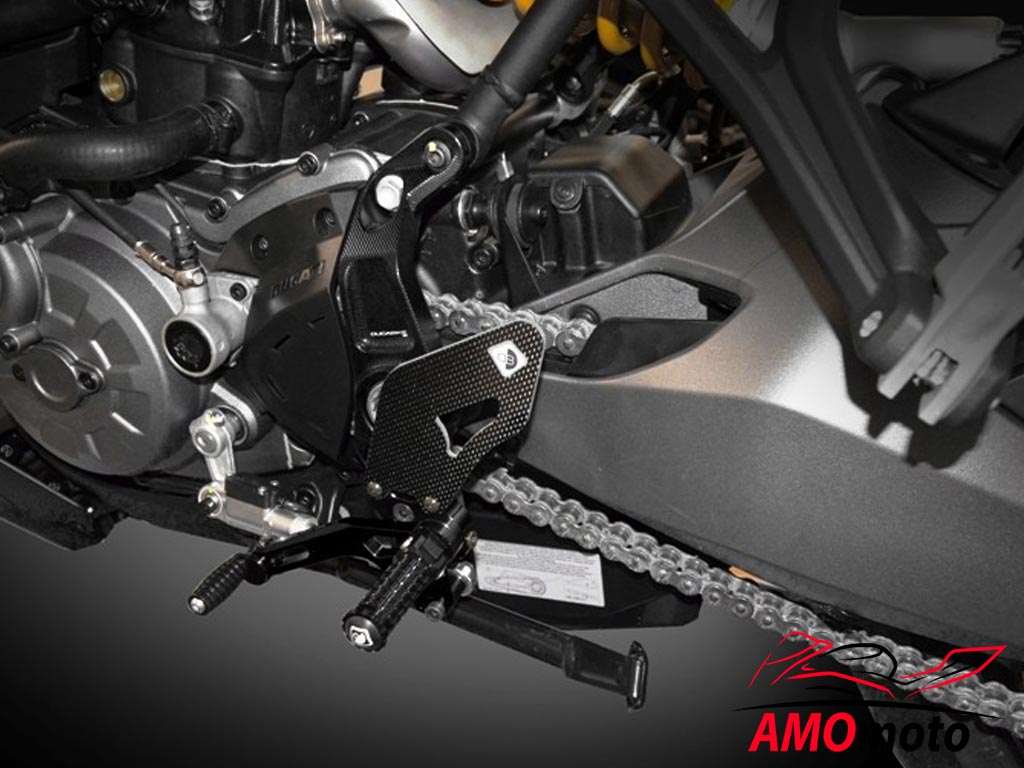 Ducabike PRM12R01 Monster 1200R einstellbare Fußrastenanlage Ducabike PRM12R01 Monster 1200R einstellbare Fußrastenanlage