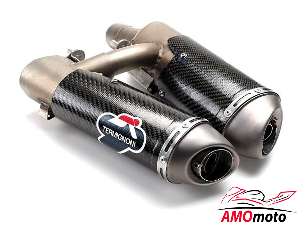 Ducati Hypermotard 796 1100 Termignoni Carbon Silencers Street