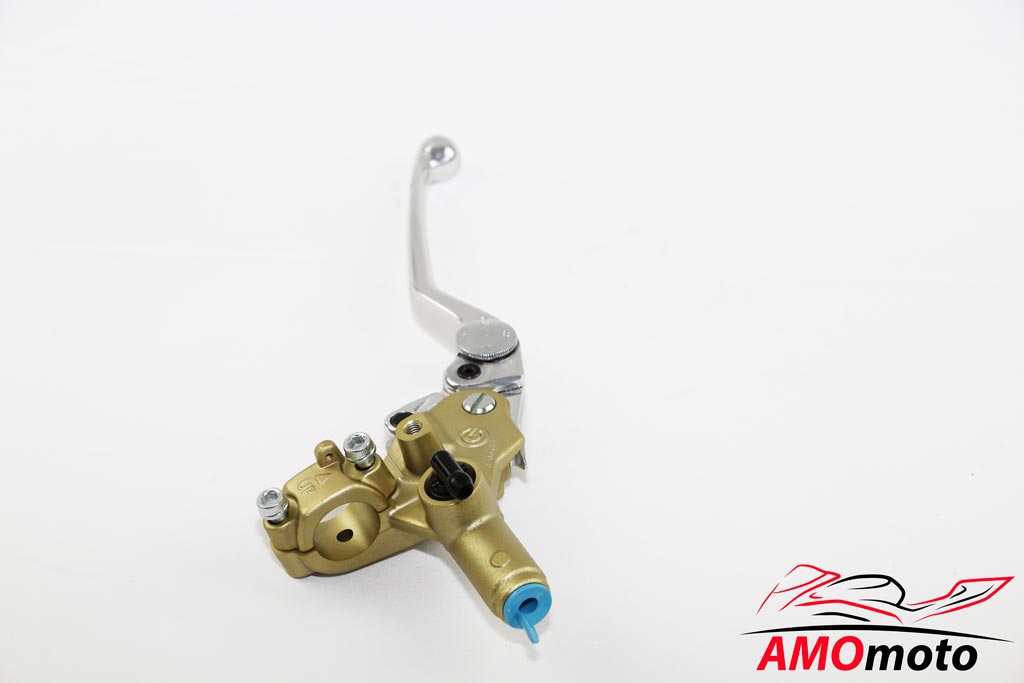 Brembo PSC13 Kupplungspumpe gold mit verstellbarem Hebel Brembo PSC13 Kupplungspumpe gold mit verstellbarem Hebel