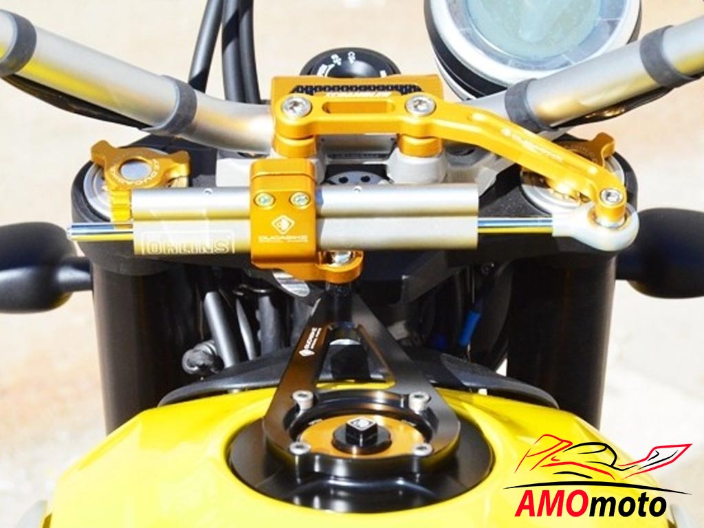 Ducabike SAS08 Mounting Kit Lenkungsdämpfer Scrambler Ducabike SAS08 Mounting Kit Lenkungsdämpfer Scrambler