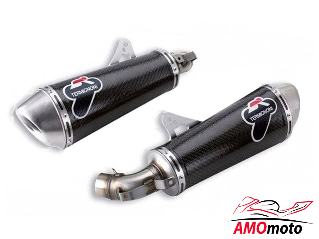 Ducati Monster 696 796 1100 Termignini Carbon Silencers Racing