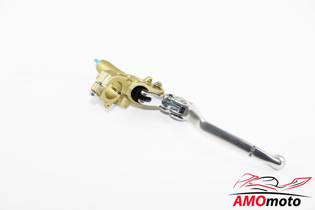 Brembo PSC13 Kupplungspumpe gold mit verstellbarem Hebel Brembo PSC13 Kupplungspumpe gold mit verstellbarem Hebel