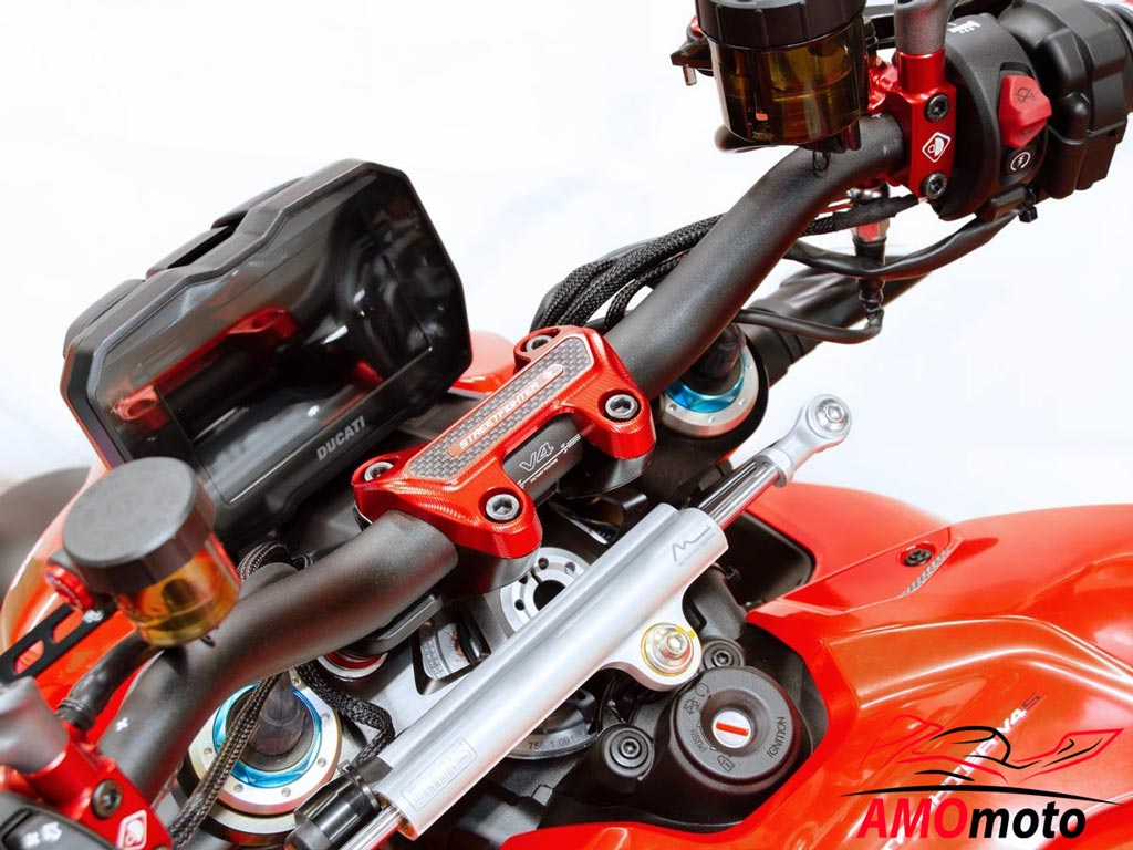Ducabike BM14 Lenkerklemme Streetfighter V4 Ducabike BM14 Lenkerklemme Streetfighter V4