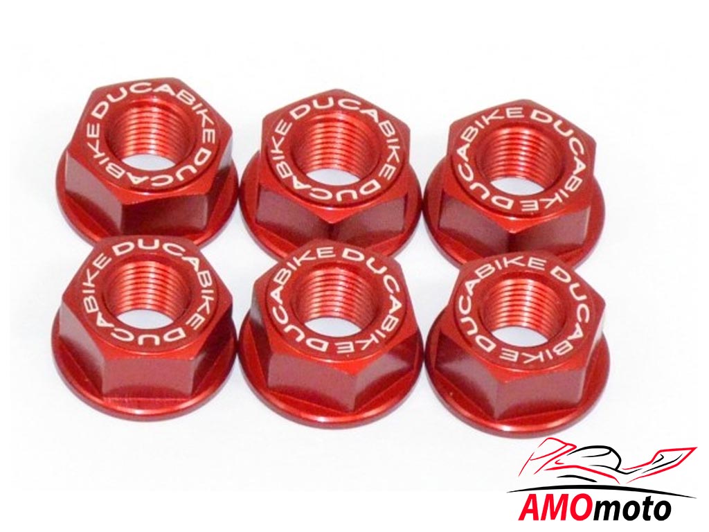 Ducabike 6DSB03 Mutternset Kettenradflansch