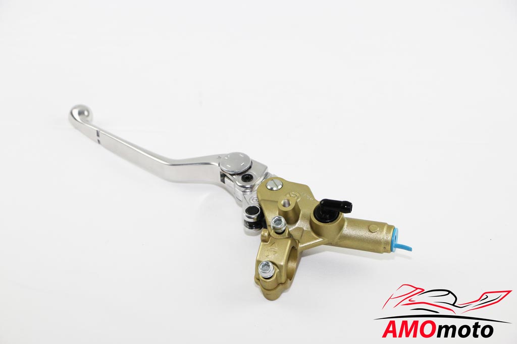 Brembo PSC13 Kupplungspumpe gold mit verstellbarem Hebel Brembo PSC13 Kupplungspumpe gold mit verstellbarem Hebel
