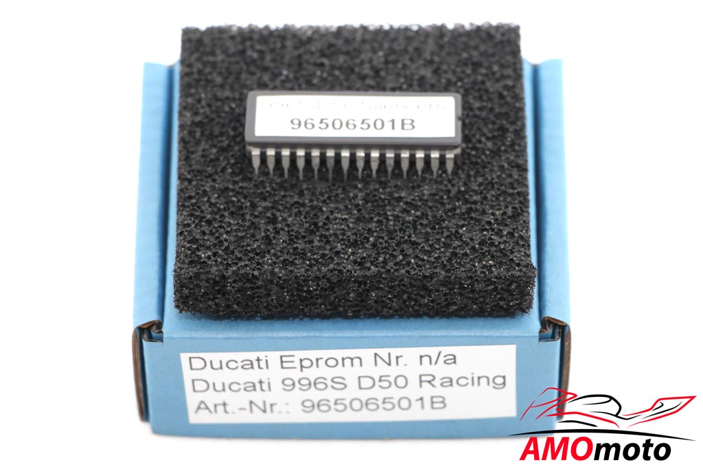 Ducati 996S 50mm Racing Schalldämpfer Eprom Nr. 965006501B